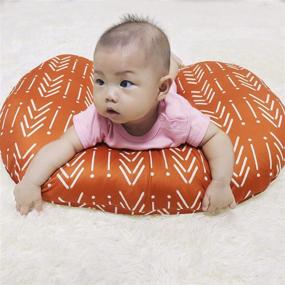 img 1 attached to Soft & Breathable Baby Nursing Pillow Cover for Boys and Girls - Snug Fit and Washable