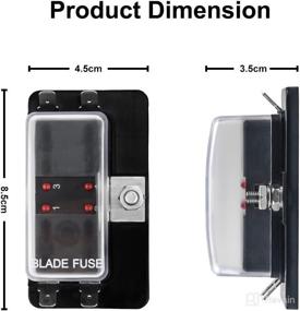 img 3 attached to 4 Way Blade Fuse Box Liteway