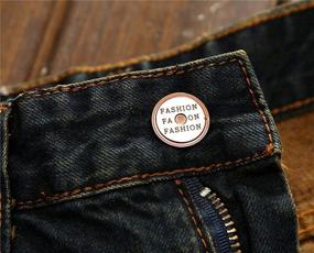 img 1 attached to Men'S Fashionable Ripped Biker Jeans - MLANM Slim Moto Denim Pants