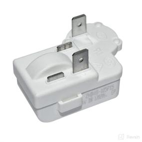 img 4 attached to 🧊 2Pin Refrigerator Overload Protector Compressor PTC Starter Relay - Replacement Compatible with Danby, Haier, Midea Mini Fridges - Model Numbers ZHB69-120P15, ZHB60-120P4.7, ZHB60-120P15, ZHB45-105P15