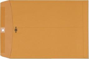 img 1 attached to Premium 9X12 Brown Kraft Clasp Envelopes - 30 Pack For Business & School Use