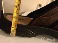 img 1 attached to Propet Mens Slide Sandal Brown Men's Shoes review by Jaleel Akuffo