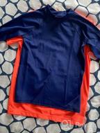 img 1 attached to 😎 Stay Sun-Safe with Amazon Essentials Boys' UPF 50+ Long-Sleeve Rashguards review by David Epps