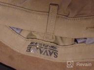 img 1 attached to Savane Men'S Khaki Chino: Tailored Fit For Complete Comfort review by Kwesi Delgado