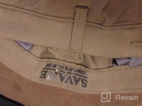 img 5 attached to Savane Men'S Khaki Chino: Tailored Fit For Complete Comfort