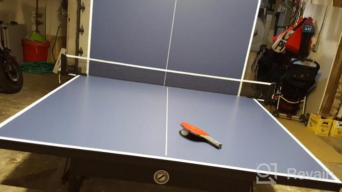 img 1 attached to Competition-Ready STIGA Advantage Professional Table Tennis Table - 10 Min. Assembly, Single Player Playback & Compact Storage! review by Bryan Finken