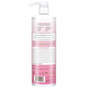 img 3 attached to Babo Botanicals Smoothing Conditioner With Natural Berry And Evening Primrose Oil, Hypoallergenic, Tear-Free, Vegan - 32 Oz. (Family Size) BABO-8019