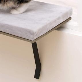 img 2 attached to 🐱 Sweetgo Cat Window Perch: Mountable Shelf Bed for Cats - Funny DIY Kitty Sill Window Perch - Washable Foam Cat Seat