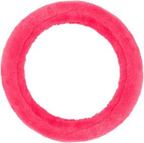 img 4 attached to BDK Faux Fur Steering Wheel Cover For Women – Wool Sheepskin Fluffy Fleece Warm And Cozy Comfort For Hands In Winter Interior Accessories