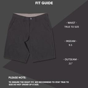 img 2 attached to Quick-Dry Stretch Board Shorts And Swim Trunks: Brickline 2-Pack Hybrid Shorts For Men