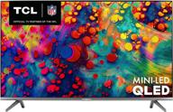 tcl 65r635 65-inch qled roku smart tv 2021 model with 4k uhd, dolby vision hdr logo