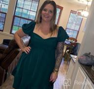 img 1 attached to Stay Chic In Summer With BELONGSCI'S Sweetheart Neckline Mini Dress review by Jason Peterson