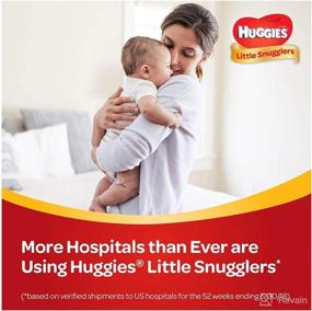 img 1 attached to 👶 Huggies Little Snugglers Baby Diapers: Ultimate Comfort and Protection for Your Little One