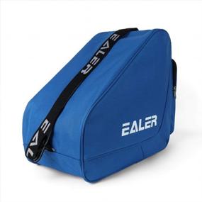 img 4 attached to EALER Heavy-Duty Ice Hockey Skate Carry Bag, Adjustable Shoulder Strap