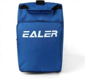 img 2 attached to EALER Тяжелая сумка для переноски хоккейных коньков, регулируемый плечевой ремень