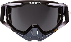 img 3 attached to ⛷️ Racecraft RC Abyss Black Mirror Lens Silver Goggle - Unisex Adult, One Size (50110-001-02)