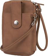 👜 stylish mundi jacqui leather womens crossbody handbags & wallets at crossbody bags – perfect for fashionable women logo