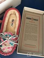 img 1 attached to 🎀 Cozy and Stylish Minnetonka Cassie Slippers: Perfect for Kids' Comfort review by Kristen Wheeler