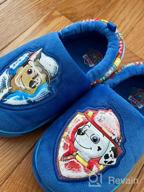 img 1 attached to Adorable Patrol Chase Marshall Toddler Boys' Slippers: Comfy & Cute Shoes review by Greg Horn