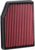 🔴 aem dryflow air filter, red - 28-50083 model логотип