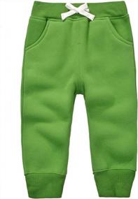 img 2 attached to CuteOn Baby Toddler Boys Pull On Jogger Shorts Summer Pants