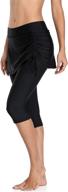 🩲 attraco women's skirted leggings with drawstring - swimwear for ladies logo