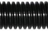 🔌 10 feet of black flexible polyethylene wire loom - 1 1/2 inch diameter logo