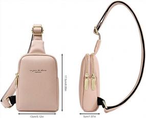img 2 attached to Aeeque Sling Backpack Chest Bag: Stylish Crossbody Cell Phone Purse For Women!