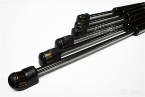 img 2 attached to 🔧 SUSPA Spring Strut Prop Shock C16-08941 - Pair of 16" Struts, 56lbs Force Total