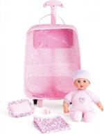kidoozie pack 'n play nursery doll & carry case - encourages imaginative play and bedtime routines for kids ages 2 and up! logo