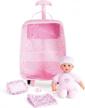 kidoozie pack 'n play nursery doll & carry case - encourages imaginative play and bedtime routines for kids ages 2 and up! logo