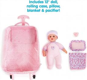 img 3 attached to Kidoozie Pack 'N Play Nursery Doll & Carry Case - Encourages Imaginative Play And Bedtime Routines For Kids Ages 2 And Up!
