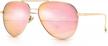 🕶️ sungait women's lightweight oversized aviator sunglasses - mirrored polarized lens for enhanced seo logo