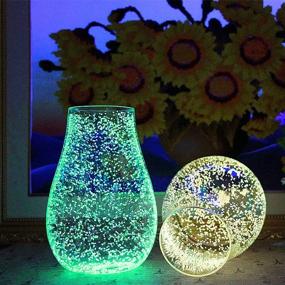 img 2 attached to Glow in The Dark Rocks: 6 Packs of KIBBEH Fish Tank Decorations for Vibrant Glow Party Decor and Colorful Gravel Enhancements (2-6mm)