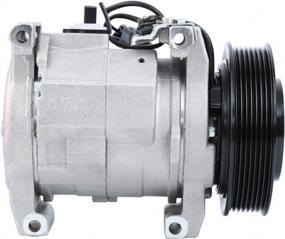 img 1 attached to Honhill AC Compressor And A/C Clutch: Perfect Fit For 2003-2007 Honda Accord 2.4L L4
