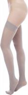 silk reflections sheer tights: shiny thigh-high stockings for women with smooth finish logo