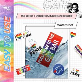 img 2 attached to Magnetic Stickers Colorful Accessories Refrigerator Exterior Accessories good in Bumper Stickers, Decals & Magnets