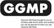 gm genuine parts hpm1029 fuel logo
