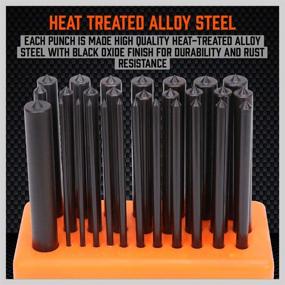 img 1 attached to 🛠️ HORUSDY 28-Piece Transfer Punch Tool Set