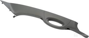 img 2 attached to 🚪 A Pillar Trim Handle - Right Passenger Side for Ford F150 F-150 2004-2008 & Lincoln Mark LT 2006-2008 - Assist Panel 4L3Z-1503598-AAB (Gray)