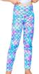 colorful and comfy girl's unicorn leggings: perfect for adding fun to any outfit! logo
