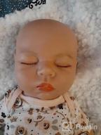 img 1 attached to Realistic 19-Inch Platinum Silicone Reborn Baby Boy Doll: Lifelike Newborn That'S Not Vinyl review by Scott Lavimodiere