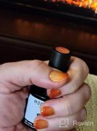 img 1 attached to Gel Nail Polish Set - 15Ml Pure Black Color Soak Off LED Long-Wear Mirror Shine Manicure Design DIY At Home, 0.5 Fluid Ounces review by Heather Hill