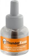 reduce cat anxiety and behavior issues with thunderease calming pheromone diffuser refill логотип