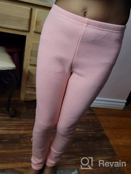 img 1 attached to ❄️ Winter-ready: TODDOR Girls' Velvet Cotton Leggings for Ultimate Comfort review by Maurice Arnold