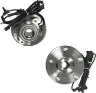 🚗 drivestar 512360 rear wheel hub & bearing assembly for chrysler town & country/dodge grand caravan and volkswagen routan (pair) - 08-12 models with abs logo