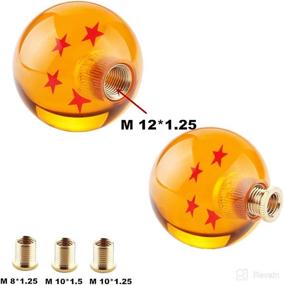 img 1 attached to DEWHEL Acrylic 4-Star Dragon Manual Shift Knob M12x1.25 M10x1.5 M10x1.25 M8X1.25 - Enhanced SEO