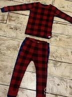картинка 1 прикреплена к отзыву Сорочки из 100% хлопка: комплект детской пижамы Leveret полосатый для мальчиков от младенцев до 14 лет (2 предмета) от Todd Stepp
