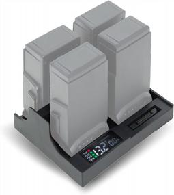 img 2 attached to Умное зарядное устройство Ultimaxx 4-в-1 Rapid Battery для DJI Mavic Air с ЖК-дисплеем