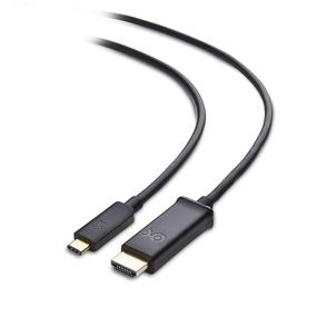 img 4 attached to 🔌 Cable Matters USB C to HDMI Cable 6 ft - 4K 60Hz Thunderbolt 4/USB4/Thunderbolt 3 Compatible for MacBook Pro, Dell XPS 13, Surface Pro, and More